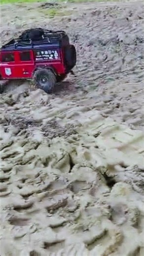 Descenso engorroso con el trx4m defender #traxxas #trx4m #crawler #offroad