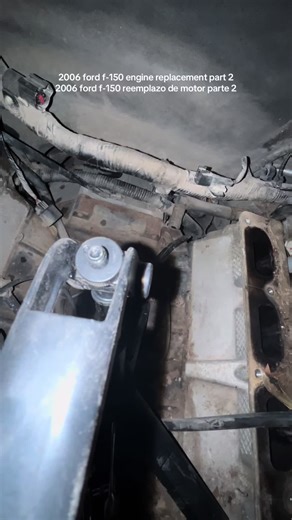 2006 ford f-150 engine replacement part 2 2006 ford f-150 reemplazo de motor parte 2 #mechanicsoftiktok #fyp #parati #ford #mobilemechanic