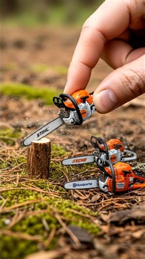 Echo vs STIHL vs Husqvarna… Who Cuts Wood Best? 🪵🪚😱 #shorts #best #stihl #echo #Huqsvarna