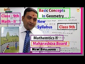 Basic Concepts in Geometry (Class 9th Maharashtra Board New Syllabus- Practice Set -1.1)