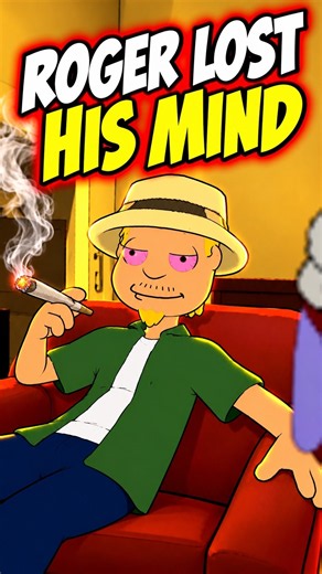Roger Went INSANE Over Weed 💀 (American Dad Parody)