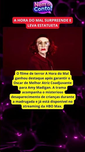 🏆 FILME DE TERROR FAZ HISTÓRIA NO OSCAR! VEJA ONDE ASSISTIR “A HORA DO MAL” 😱🎬