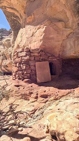 Largest Cliff Dwelling Door We've Ever Found