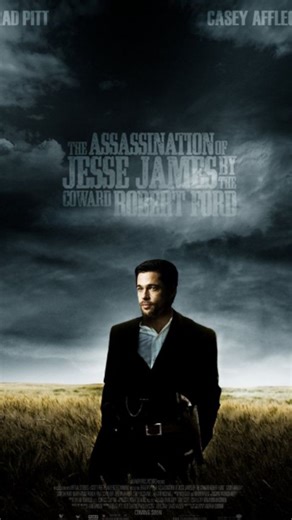 Caly.hx | 🎨 Editor | Vibes only 👀 on Instagram: "🎬 The Assassination of Jesse James by the Coward Robert Ford (2007) Genre: Drama, Western, Biography Director: Andrew Dominik Starring: Brad Pitt as Jesse James Casey Affleck as Robert Ford Plot: The film tells the story of the famous outlaw Jesse James and his complex relationship with a young man, Robert Ford, who both admires and envies him. What starts as hero worship slowly turns into fear, jealousy, and betrayal. It explores themes of fam