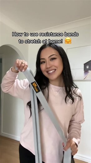 How to use resistance bands to stretch at home 🥳 this is the easiest way to improve flexibility and ease tightness in the upper back, hamstrings, chest and shoulders 😮💨 don’t forget to save these stretches and exercises to use in the comfort of your own home. Intensify your stretches using our thin strength bands! 🫢👊#stretching #howtotiktok #howtostretch #flexibility #flexible #stretchtok #fitnessroutine #howtoworkout #howtobeflexible #shoulderpain #legpain #rehab #musclerecovery #victoryre