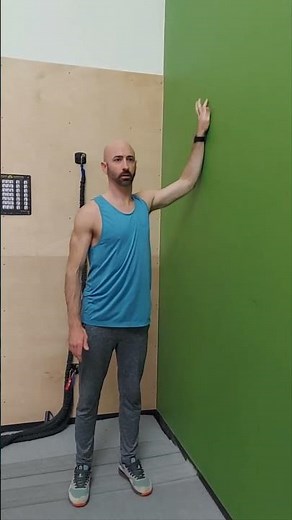 Standing AAROM Shoulder Abduction Wall Walk