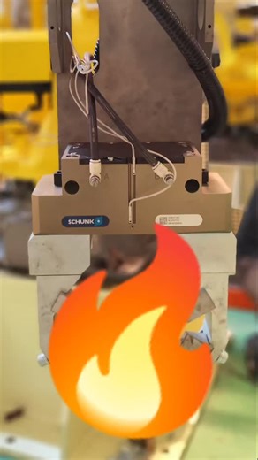 Awas Panas ! Schunk Gripper #schunk #gripper #fanuc #indexindo | Andi Sujatmiko