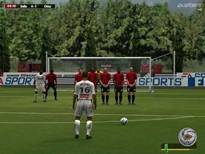4Dedos [Fifa 2005] Free Kick Gameplay
