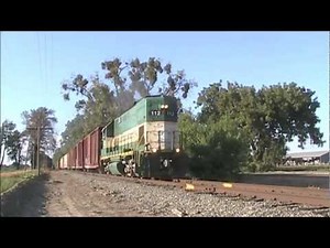 California Northern Railroad 112 in Woodland and Davis