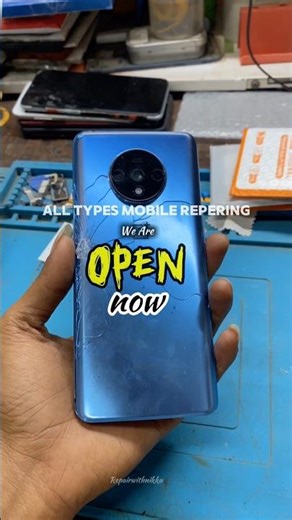 One plus 7t back pannel change || repair mobile || all mobile repair #mobileshop #smartphone