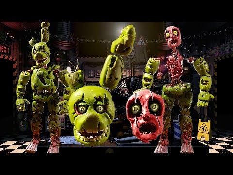 SPRINGTRAP😱 UCN/ PLASTILINA✔✔(PORCELANA O POLYMER CLAY)