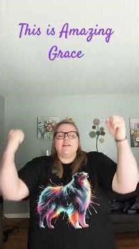 This is amazing grace in sign language by Phil Wickham #signlanguage #pse #worshipmusic