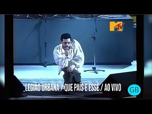 Legião Urbana - Que Pais E Esse (ao vivo MTV) remasterizado em 4k