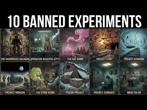 10 Declassified Military Experiments Too Bizarre to Be Real