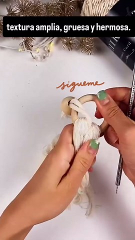 belleza macramé | Mira esta idea fácil y única de elaborar un ángel en macramé. Si quieres aprender macramé desde cero de la mano de un experto comenta la... | Instagram