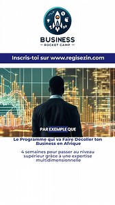 La croissance d'un business et l'une de ses implications majeures. Le BUSINESS ROCKET CAMP vous permettra de comprendre comment monter un business rentable. Lien en bio #SoyonsROC💪🙏❤️ #ConseilsBusiness | Régis Ezin