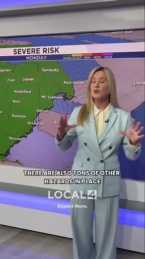 Tracking overnight storms for Monday, and severe weather on Tuesday