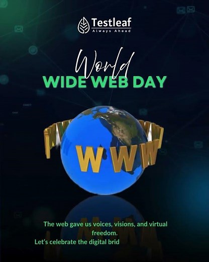 Celebrating World Wide Web Day with Testleaf | Empowering Tech Careers 🌐💻
