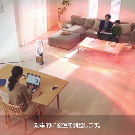 Dyson Purifier Hot+Cool HP2 De-NOx 空気清浄ファンヒーター