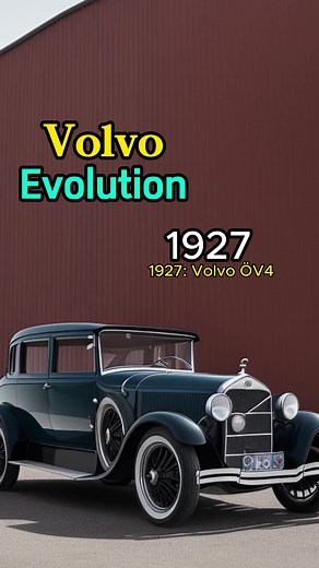 Evolution of Volvo 1927-2023 | Ai Animated Video