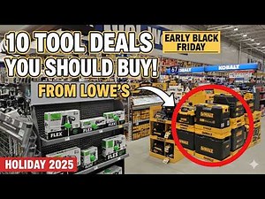 Top 10 Lowe's Tool Deals You Can't Miss This Week!