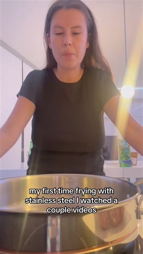 1.5K views · 33 reactions | This is my first time cooking with my stainless steel pots and pans set! Come and cook dinner with me ☺️ | The Bannock Girl | Facebook