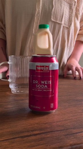 4.2K views · 19 reactions | This is THE holiday drink you need to try! The flavors of our Dr. Weis Soda and creamy Weis Quality Egg Nog make the perfect holiday dirty soda! | Weis Markets | Facebook