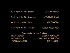 The Simpsons End Credits (2024 Concept)