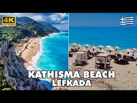 KATHISMA BEACH Lefkada Island - Greece 🇬🇷 | Azure Blue Paradise 🏖️ | Joyoftraveler
