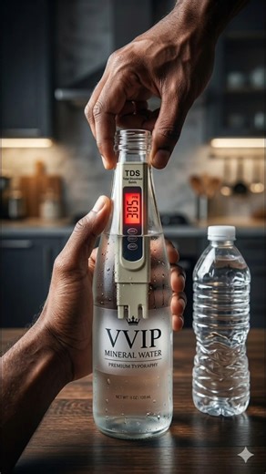 Testing ₹70 Premium Water TDS! 🤯 (Scam or Real?) #shorts #viralshort