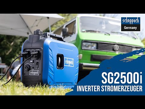 Unabhängige Stromversorgung mit dem Scheppach SG2500i