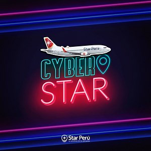 Cyber Star del 19 al 21 de Octubre, compra tus boletos con 20% de descuento usando código: “CYBERSTAR”... #VuelaSimple . . Terminos y condiciones: https://www.starperu.com/es/promociones/index/cyberstarcodigo | Star Perú
