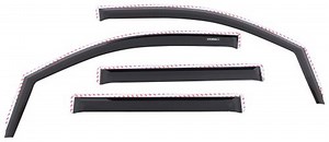 Putco Element In-Channel Window Rain Guards - Tinted - 4 Piece Putco Rain Guards P580037