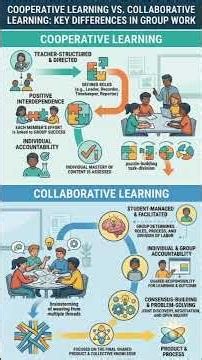 Difference b/w Cooperative Learning and Collaborative Learning | Teaching License Preparation