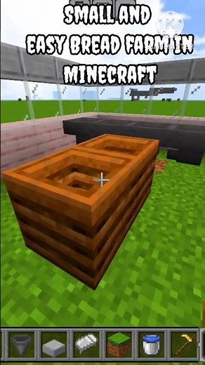 How to make automatic Bread farm in Minecraft | Minecraft Tutorial #minecraft #warriorclasher