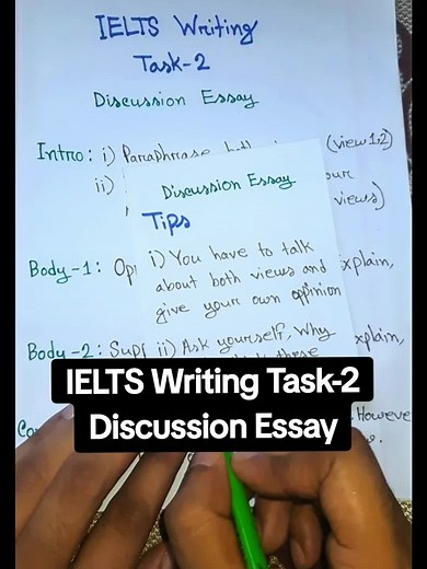 Effective Strategies for IELTS Writing Task-2 Discussion Essays