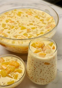 Mango Jelly Tapioca Salad 🥭 #MangoTapioca #mangotapiocadessert #MANGOJELLYTAPIOCA | FriendCheap Menu