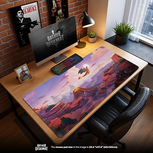 Charizard Mouse Pad – Fire Type Volcano Gaming Desk Mat, Kanto Pokémon Art, Lava Themed Anime Mousepad - Etsy