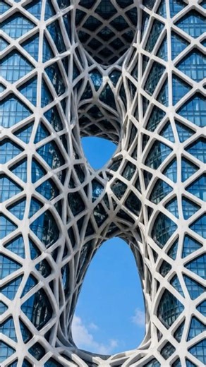 Why This Hotel Was Built With Three Giant Holes Through It