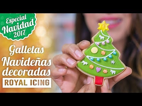 CHRISTMAS COOKIES DECORATED WITH ROYAL ICING | CHRISTMAS SPECIAL | Quiero Cupcakes!