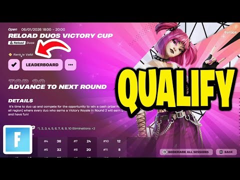 How To Qualify For Tournaments In Fortnite