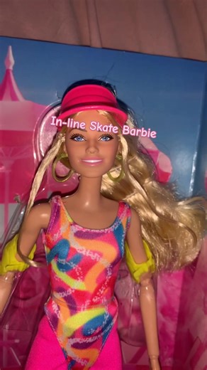 Barbie the Movie Inline Skate doll! Im incredibly lucky to get this doll, she did come wiyh some box damage unfortunately😭😭 but were trying to look past it loll🤣😢 were you able to pre order this doll? Or do you want to get her? Like and follow for more babie content🩷✨ . . . . . #barbie #barbiemovie #barbiemovies #barbiegirl #barbiedoll #barbietiktok #barbiecollector #barbiecollection #vintagebarbie #vintagebarbies #barbieprincess #barbieislandprincess #barbieswanlake #barbiepegasus #barbier