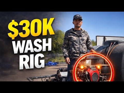 Inside My $25k Fleet Washing Trailer Setup