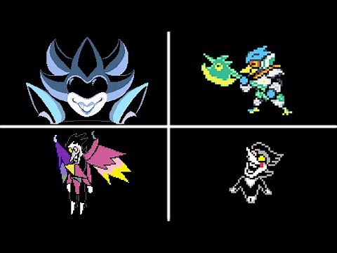 ALL BOSSES | Deltarune Chapter 2 (Normal Route)