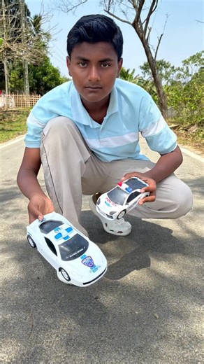 Remote Control 2 Police Car Mini & Big Police Car Unboxing 🔥