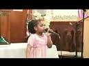 Jasmine Jackson singing solo at church in Paterson, NJ