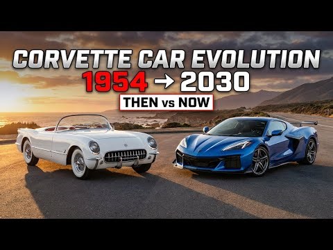 Chevrolet Corvette Car Evolution 1954–2030 | America’s Sports Car Story