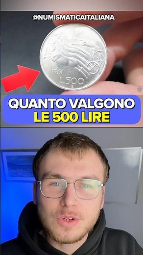 How much are 500 Lire silver coins worth? #money #coins #curiosity #silver #gold