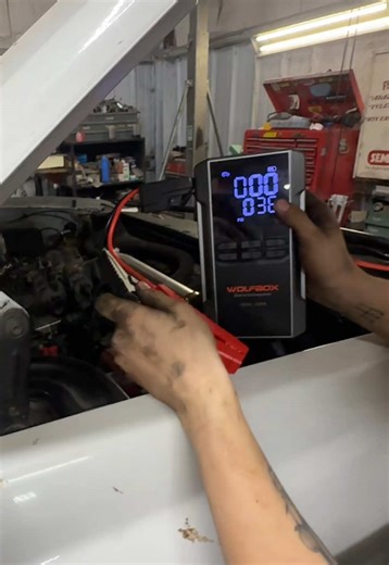 Powerful 2-in-1 Jump Box and Air Compressor