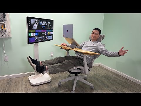 Recliner with Footrest for DIY mini-Desk Recliner Workstation setup? WELAX S7 Ergonomic Office Chair